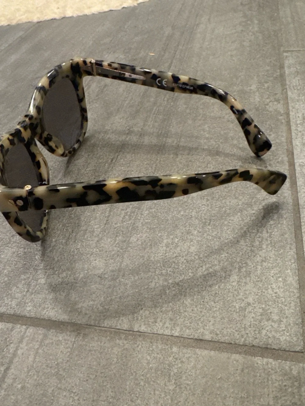 J. Crew Tortoiseshell Cat-Eye Sunglasses - Black & Cream